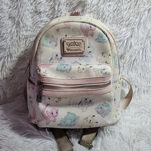 Pokemon Pastel Loungefly Mini Backpack